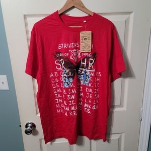 Strivers Row "Class Of 1996" Red Tee Men's‎ XL NWT